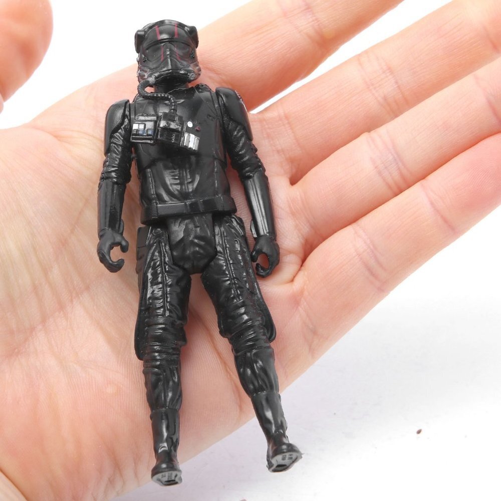 Star Wars First Order TIE Fighter Pilot Elite The Force Awakens Toy Black Empire - Picture 9 of 9